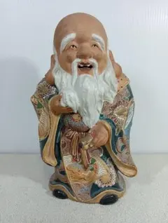 中国美術 彫刻 寿老人 寿老 置物 仙人 骨董 唐物 古玩 細密彫刻 5163