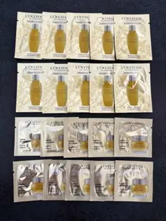 【未使用】L'OCCITANE 化粧水 クリーム 20包（10包×2種類）