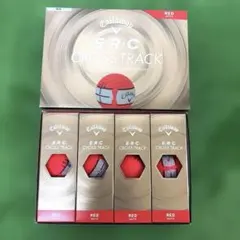 キャロウェイ　EＲC CROSS　TRACK　レッド 新品　ゴルフボール