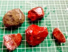 青森錦石天然石 原石瑪瑙系 黄色3個セット - メルカリ