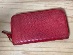 K0406-06　ボッテガヴェネタ　ラウンドジップ長財布