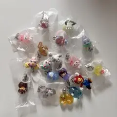 めじるしアクセサリー まとめ売り モンチッチ サンリオ ポッチャマ ぷちきゅあ