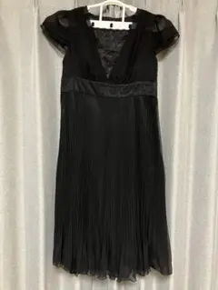 東京ソワール ココラッシー ワンピース フォーマル ドレス ブラック 黒11号L