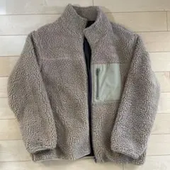ボアジャケット ベージュ Mサイズ