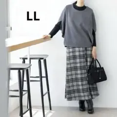 hareiro プルオーバー+Tシャツ セット LL モモンガ袖 しまむら