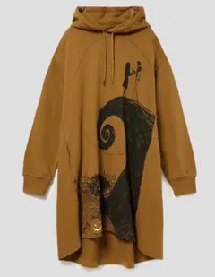 ナイトメアー・ビフォア・クリスマス　パーカーワンピース 　　グラニフ