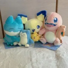 ぬいぐるみ3個 カビゴン ピカチュウ リザードン　Little Daydream