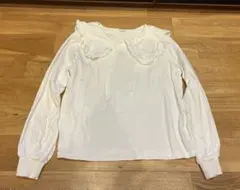 フリークスストア　コットン　トップス　襟付き　白　FREAK'S STORE