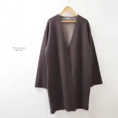 美品 theory luxe 22AW ウール100%ロングカーディガン 洗える 美品 theory luxe 22AW ウール100%ロングカーディガン 洗える