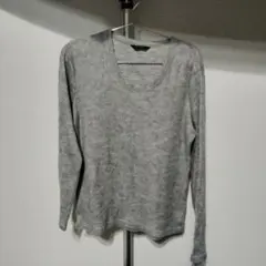 1着限定 早い者勝ち FINALBASIC グレー 長袖ニット M