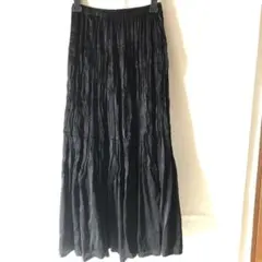 【UNIQLO】ツイストプリーツロングスカート【イネス】