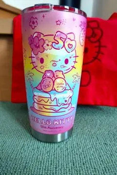 希少レア　ハローキティ　ダニエル　日焼け　ハワイ　タンブラーセット　1999 希少レア ハローキティ ダニエル 日焼け ハワイ タンブラー