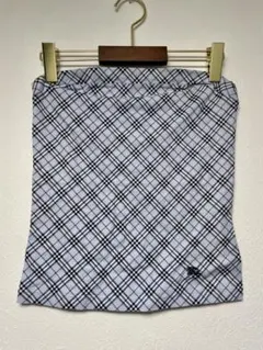 BURBERRY ブルーレーベルチェック柄 チューブトップ38