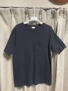 Champion ポケットTシャツ ブラック Lサイズ