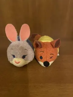 ディズニーツムツム　ズートピア　ニック　ジュディ