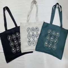 Samansa Mos2 サマンサモスモス マカベアリス コラボ刺繍トートバッグ