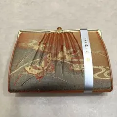 未使用保管品 佐賀錦 和装用 バッグ 蝶々