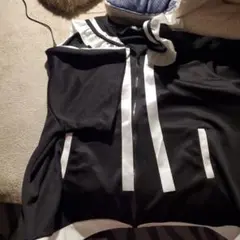 セーラー 半袖 Zipパーカー パンツ セットアップ 大きいサイズ 地雷系