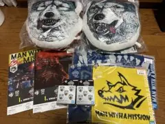 一番くじ　MAN WITH A MISSION　クッション　マグネット　他セット