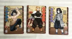 【新品未使用】鬼滅の刃 すき家 コラボ カード 伊之助 煉獄 伊黒 3枚セット