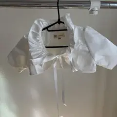 キッズ　ボレロ　白　110cm