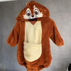 チップデール 着ぐるみ コスチューム　フリーサイズ　ハロウィン　ディズニー　仮装