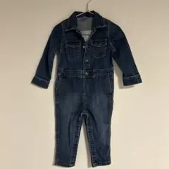 OshKosh ダークデニムロンパース