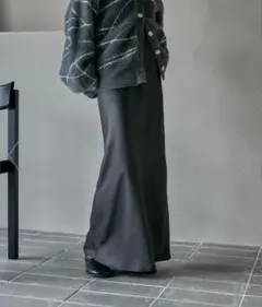 【みかちん様専用】レプシィム ストレッチサテンスカート FREE TALL