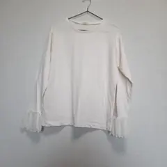 studio CLIP フリル袖長袖Tシャツ