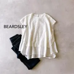 BEARDSLEY レースコンビシアーブラウス 総レース ラミー レイヤード