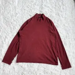 유니클로 유니클로 양털 히트텍 맥넥 긴팔 보르도 M