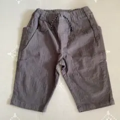 子ども用110サイズ ブラウン ハーフパンツ匿名即日発送