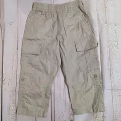 UNIQLO キッズ カーゴパンツ ベージュ S