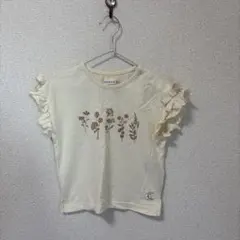 conoco 花柄プリント Tシャツ 90