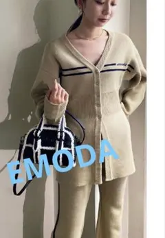 ❤️新品❤️EMODAニット美ラインカーディガン