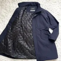 ステンカラーコート ダウンジャケット