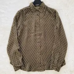 モラビトスペル　黒色長袖ブラウス　タグ付新品未使用　【カタログ掲載品】 2025年最新】MORABITO シャツ・ブラウスの人気アイテム - メルカリ