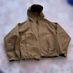 GAP フード付きブラウンジャケット