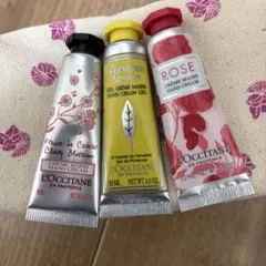 L'OCCITANE ハンドクリームセット 3本 10ml