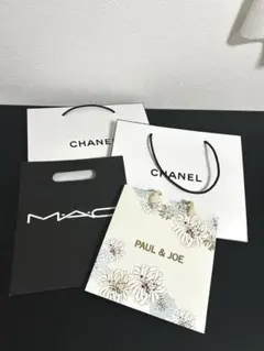 CHANEL,MAC,Paul&JOE ショップ袋