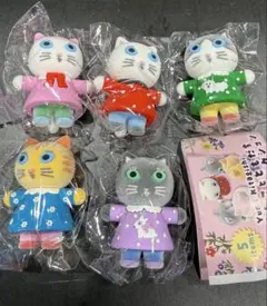 yumi kitagishi しろねことともだちフィギュア 5種コンプ