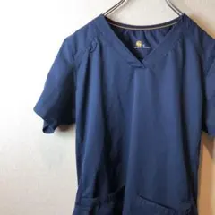 Carhartt Tシャツ ワークシャツ 半袖 ネイビー S 【大人気】のサムネイル