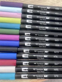 Tombow ABT 水性マーカー 13本セット