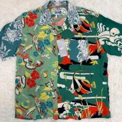 ✨未使用タグ付き✨ サンサーフ×ビームス アロハシャツ クレイジーパターンのサムネイル