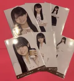 乃木坂46 瀬戸口心月　ライブTシャツ 白シャツ×スキニーデニム 6種 生写真 瀬戸口心月 乃木坂46 生写真 14thBDライブT スキニーデニム 6種コンプ
