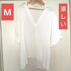 ★GRL★レディース シャツ М ホワイト