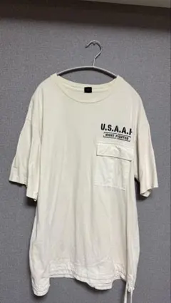 AVIREX 半袖Tシャツ ホワイト Lサイズ