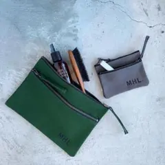 MHL.　BASIC COTTON CANVAS　ポーチ　新品タグ付　即購入可能のサムネイル
