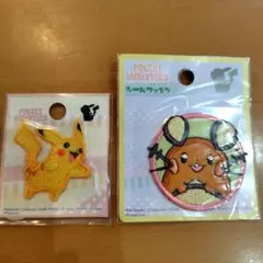 ポケットモンスター 刺繍ワッペンセット
