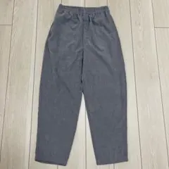サマンサモス　コーデュロイイージーパンツ　サックス水色
